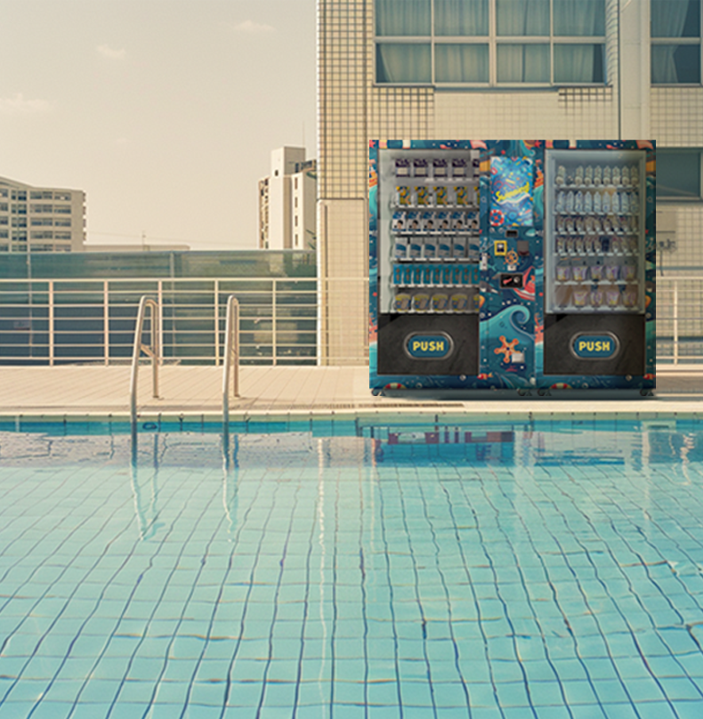 snack and drink vending machine
